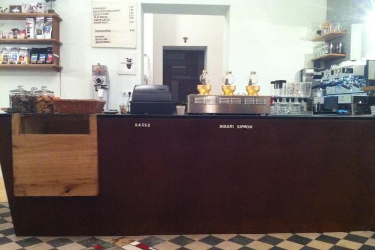 Le comptoir à l'ancienne du Chapter One