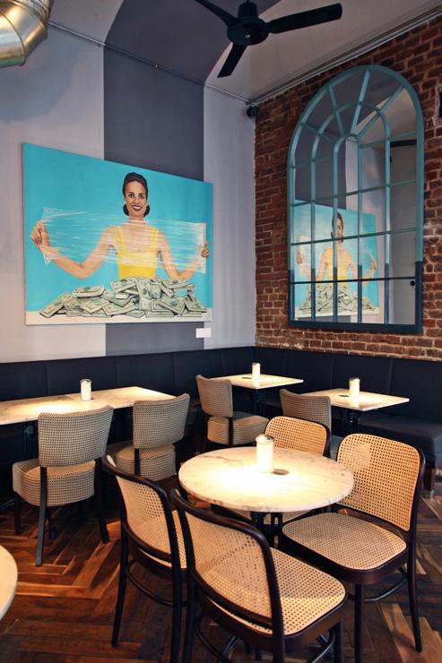 Intérieur du Café Café