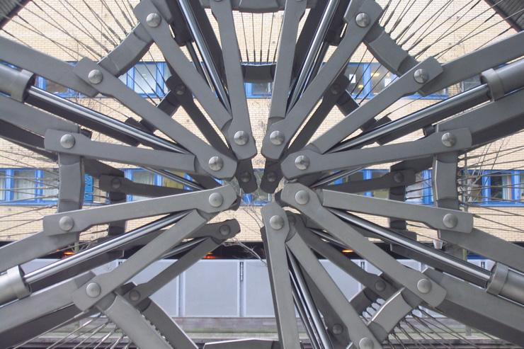 Le Rolling Bridge replié