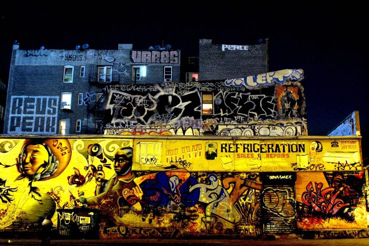 Street Art dans Williasmburg (Brooklyn)