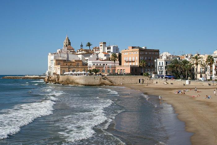 La station balnéaire de Sitges