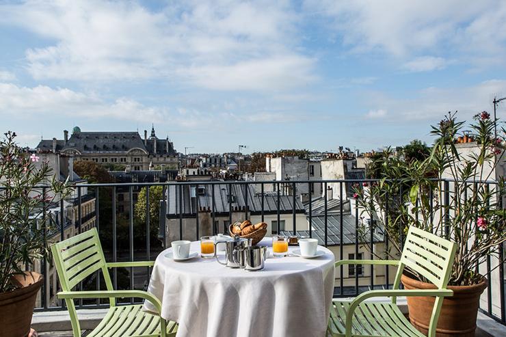 Chambre terrasse panoramique