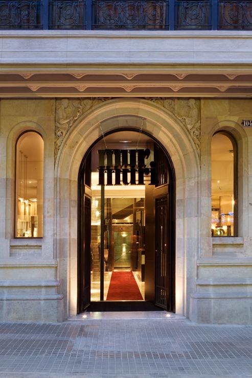 Murmuri Hotel Barcelona - Entrée de l'hôtel