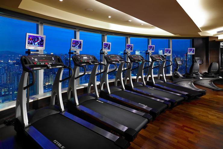 Langham Place Mongkok - Fitness avec vue