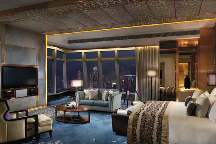 The Ritz-Carlton Hong Kong - Décor fastueux dans les suites