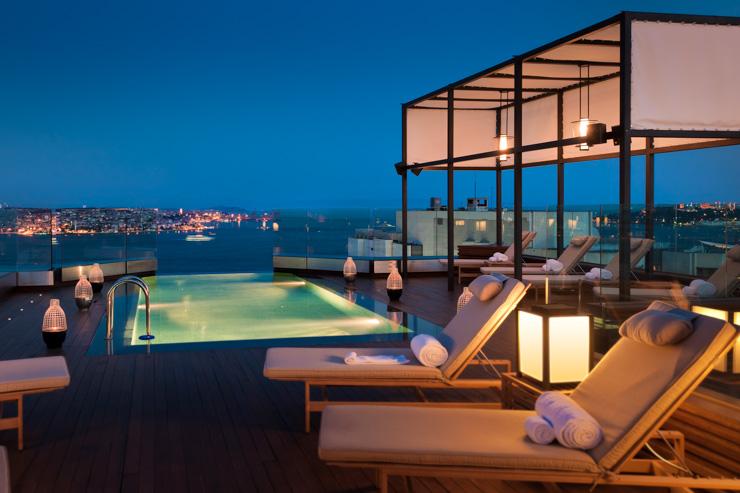 Swissotel Istanbul - Zone extérieure du spa