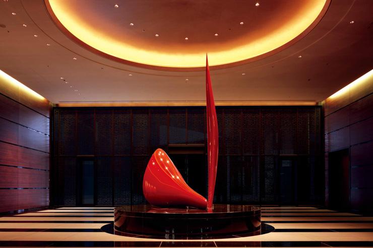 Conrad Tokyo - Entrée de l'hôtel