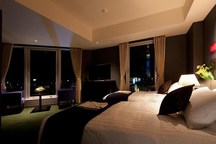 The Gate Hotel Kaminarimon - Chambre avec vue sur le Skytree