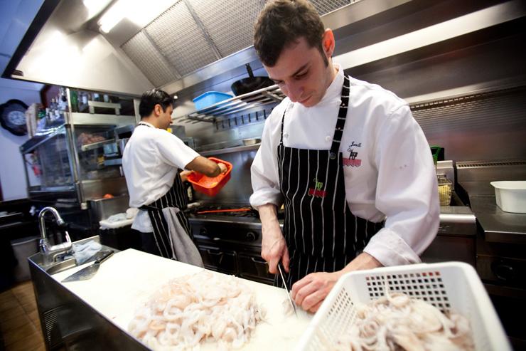 Cal Pep - En cuisine