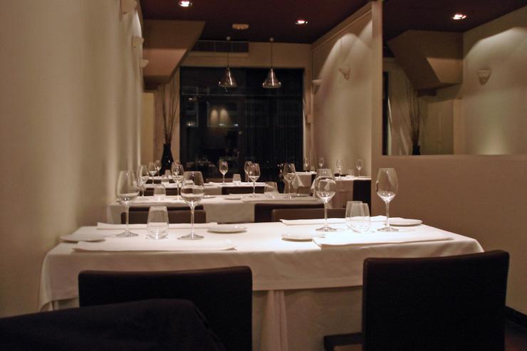 Gresca - Intérieur minimaliste du restaurant