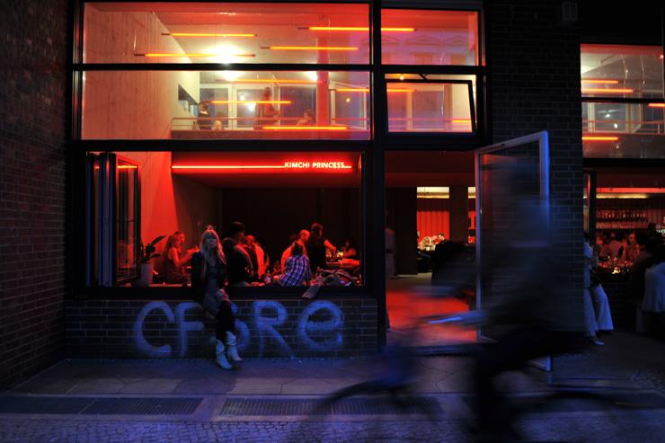 Kimchi Princess - Le restaurant vu de la rue