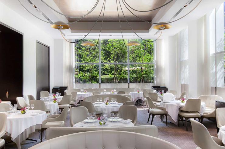 Jean Georges - Intérieur du restaurant