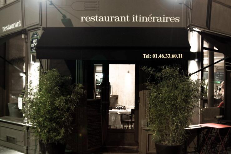 Restaurant Itinéraires - Façade extérieure