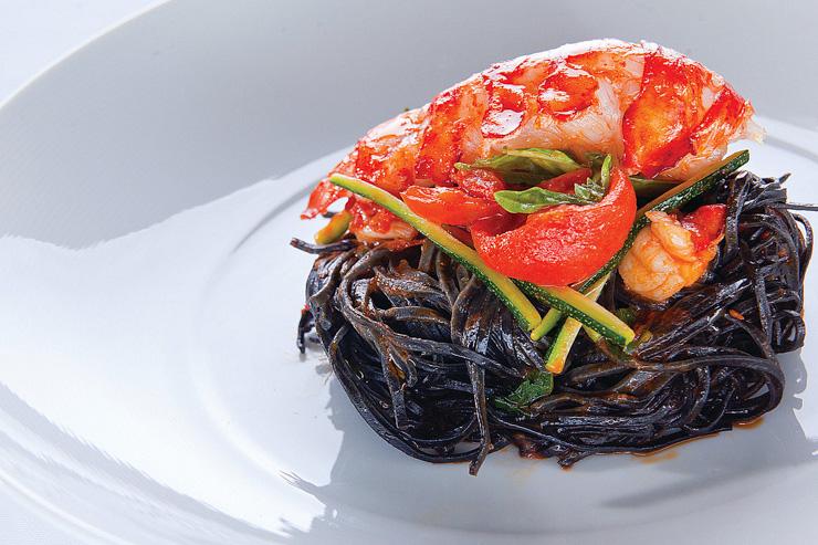 CottoCrudo - Spaghetti à l'encre de seiche