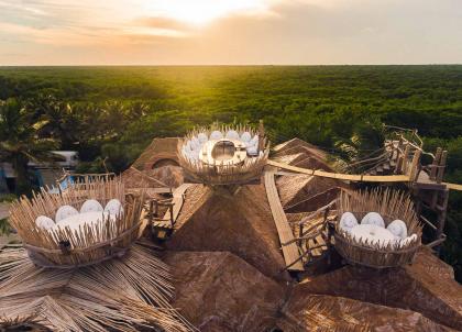 Tulum : AZULIK, un hôtel avant-gardiste niché entre plage et jungle