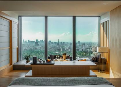 Aman Tokyo, un hôtel urbain d’exception en plein cœur de Tokyo