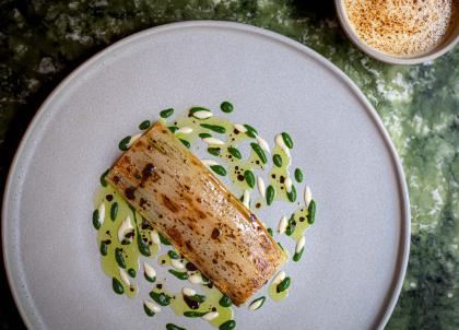 Le nouveau chef du restaurant Contraste, déjà bien en place