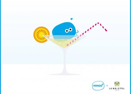 Le Bristol X Ninoo : trinquer pour la bonne cause au Bar du Bristol