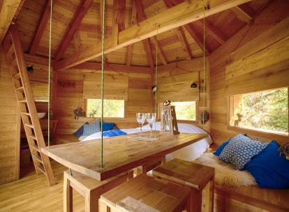 Là-Haut, cabanes perchées, Savoie