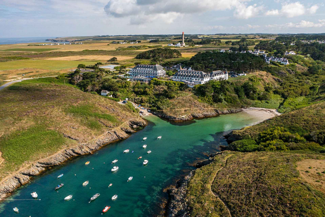 Belle-Île-en-mer et le Castel Clara © Marco Strullu