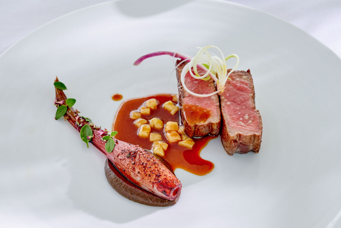 Hélène Darroze à Villa La Coste, nouvelle table étoilée du Guide Michelin © Bernhard Winkelmann