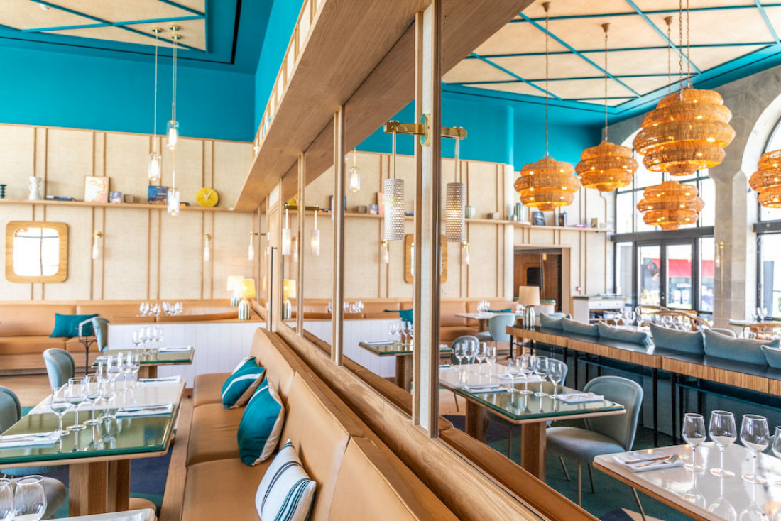 Le Café de Paris, un boutique-hôtel à Biarritz décoré par Maison Sarah Lavoine © Matthieu Cellard