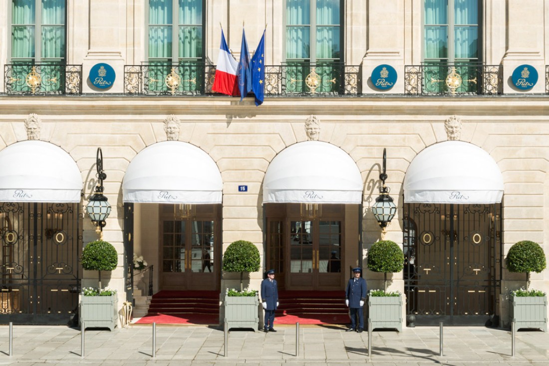 Bienvenue au Ritz Paris, établissement légendaire de la place Vendôme, qui a rouvert ses portes le mois dernier © Vincent Leroux