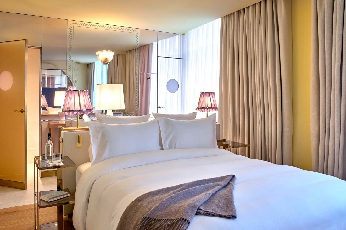 Décor sophistiqué et cosy dans chacune des 29 chambres et suites de l'hôtel 9Confidentiel © DR