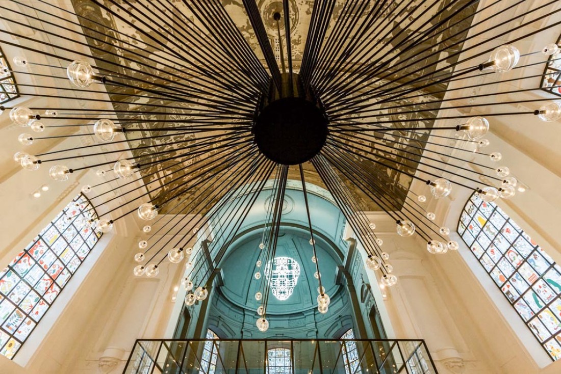 À l'intérieur de The Jane, LE restaurant le plus tendance d'Anvers, installé dans une ancienne chapelle © The Jane 
