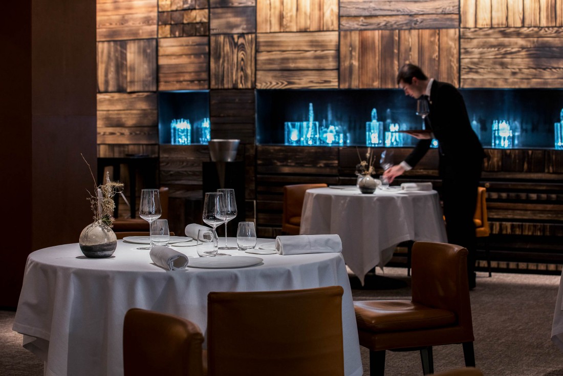 La salle à manger du Clos des Sens © M. Cellard