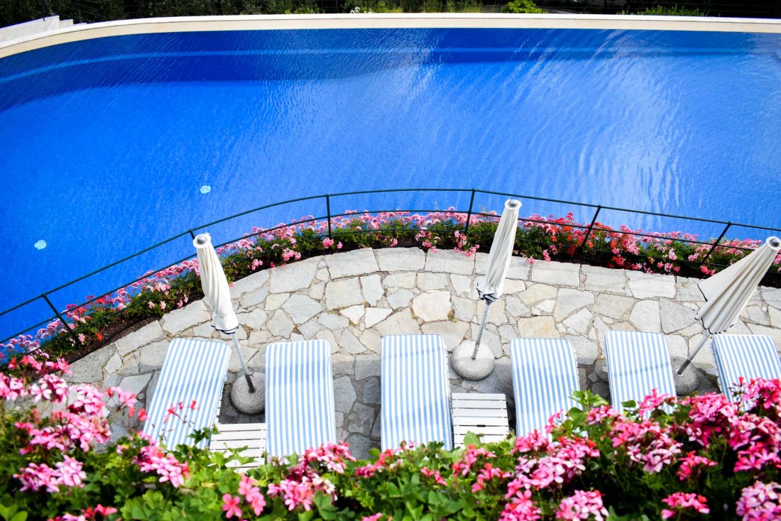 Vue sur la piscine du Splendido © MB | YONDER.fr