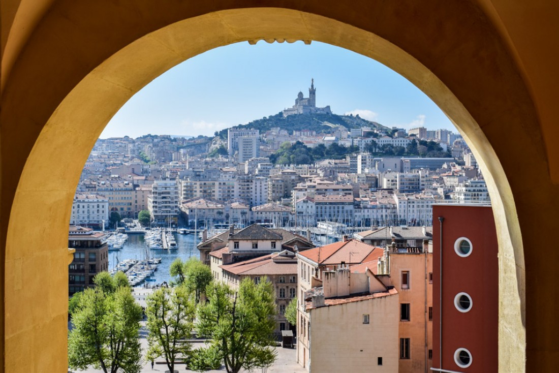 Vue sur Marseille depuis la chambre 629 © YONDER.fr