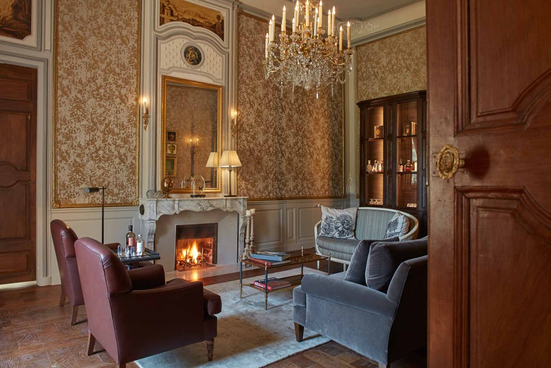 Atmosphère cosy et intimiste au Bar du Château © DR