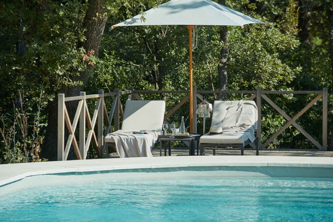 La piscine, pendant les mois d'été © DR