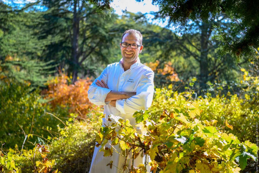 Le chef Gatien Demszyna, nouveau derrière les fourneaux du Couvent des Minimes en Provence © DR