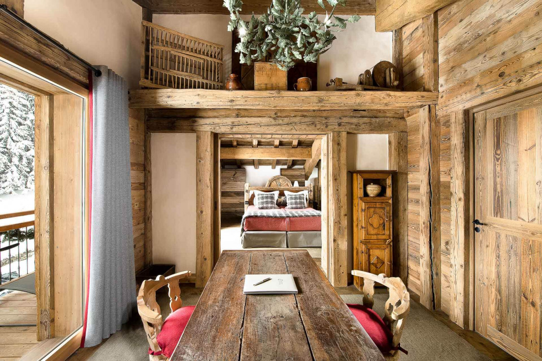 La Bouitte est également un hôtel intimiste membre des Relais & Châteaux. Ici, la Suite Marie © DR