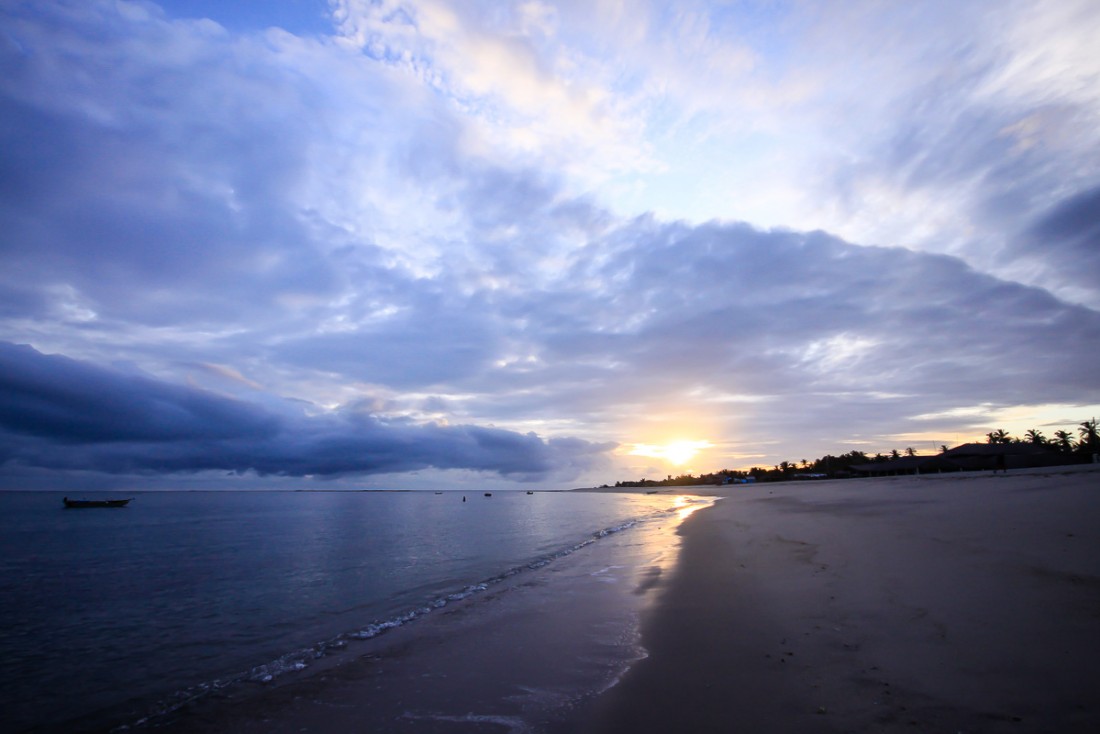 Au petit matin à Barra Grande, sur la côte brésilienne. | © Cédric Aubert