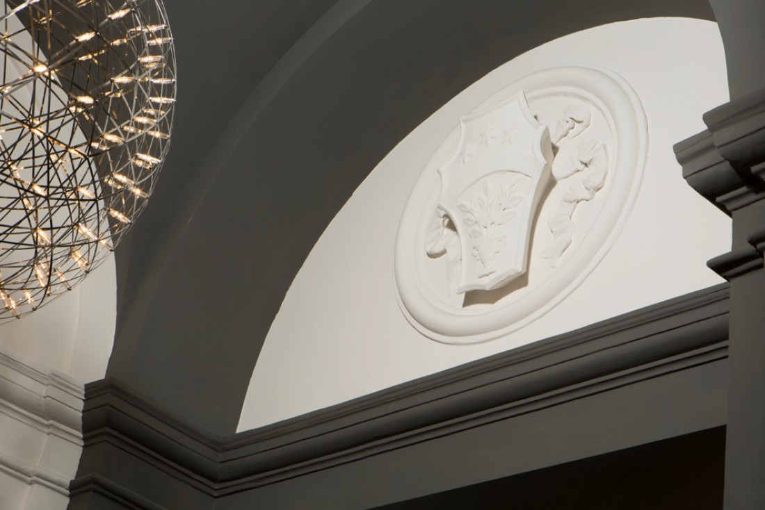 Les parties communes rappellent que Corso 281 est installé dans un ancien hôtel particulier © Corso 281