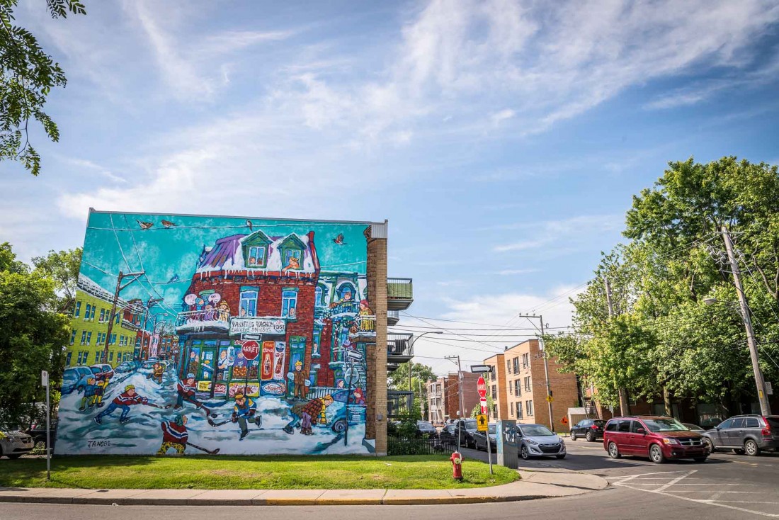 Les fresques du Plateau, stars du Festival Mural chaque été © Matias Garabedian