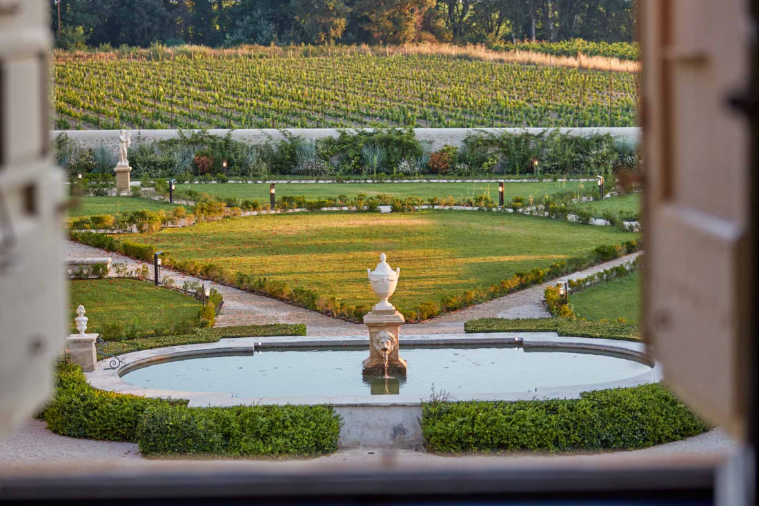 Le Château de Fonscolombe dans l'arrière-pays provençal © DR