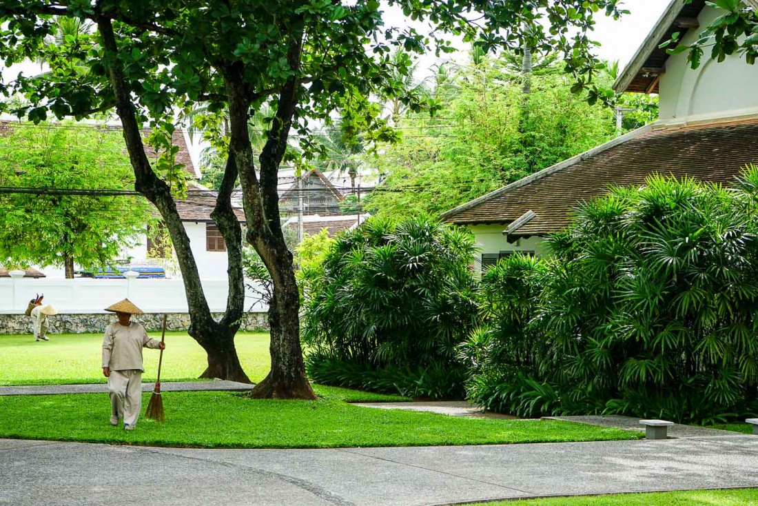 Avec 1,5 hectare de superficie, Amantaka est un poumont vert au coeur de Luang Prabang © YONDER.fr