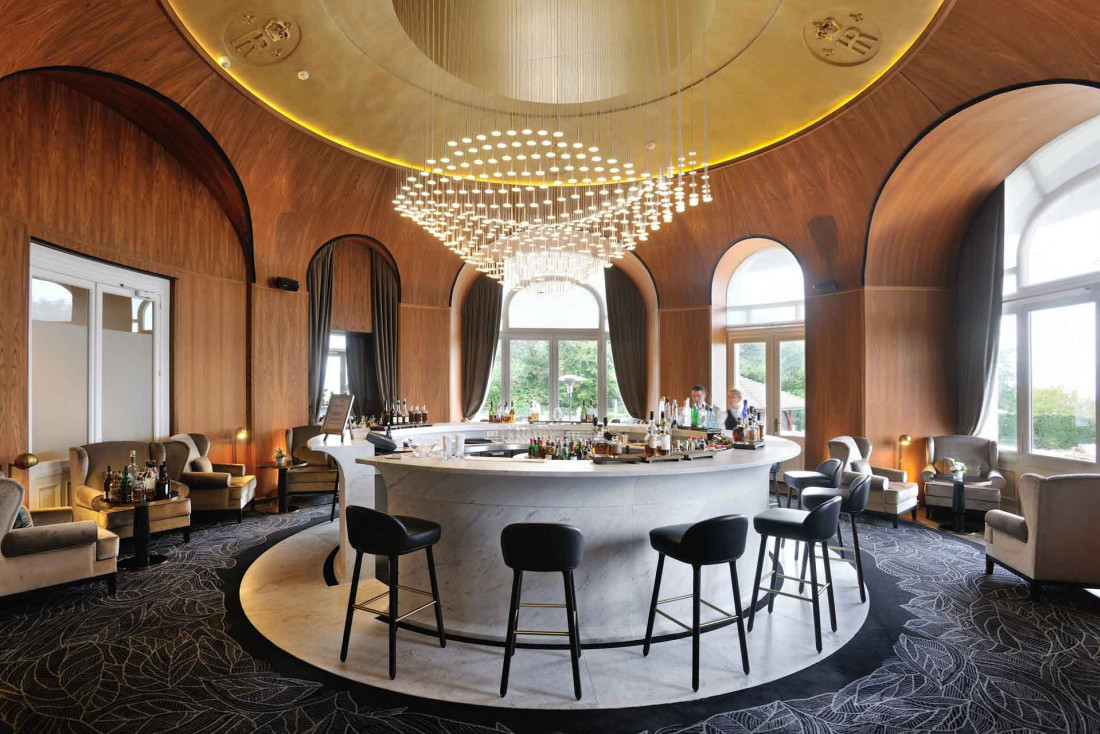 Au bord du lac Léman, le Royal Evian Resort © DR