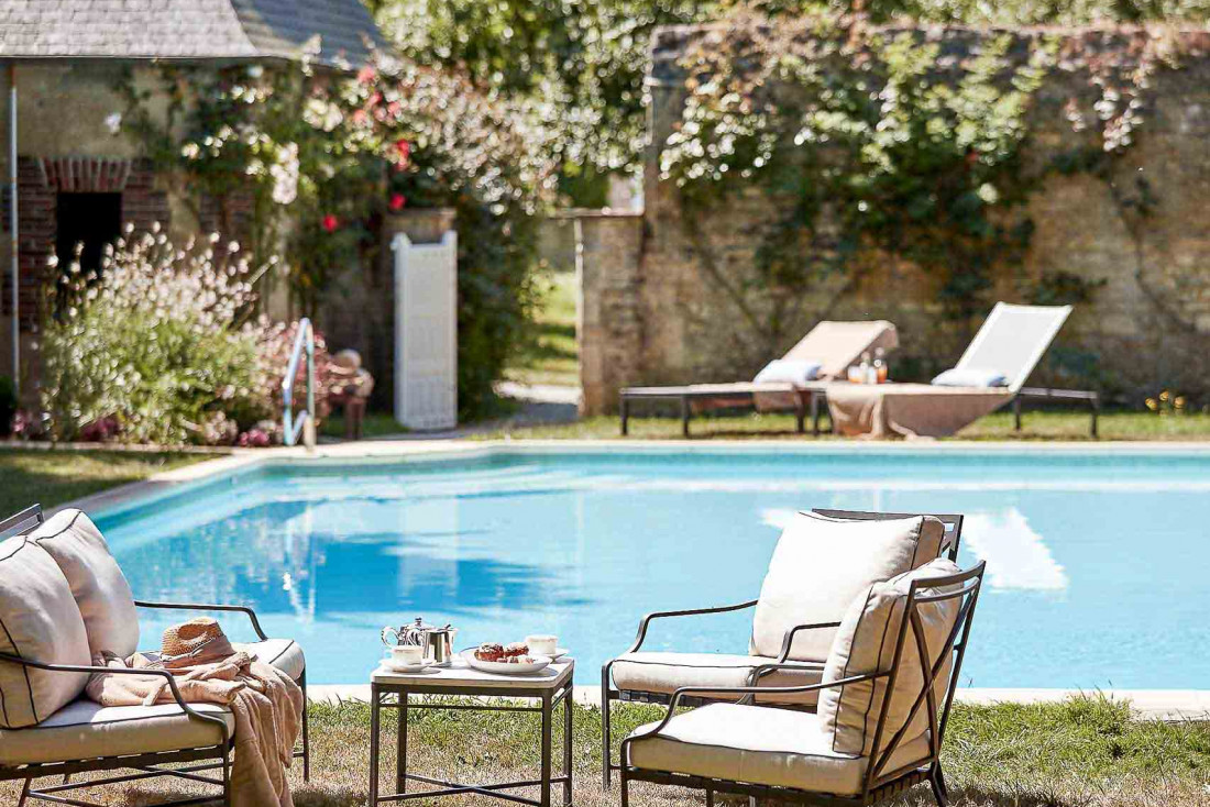 Château d'Audrieu, un hôtel 5-étoiles estampillé Relais & Châteaux dans la région des Plages du Débarquement © Antoine Schramm