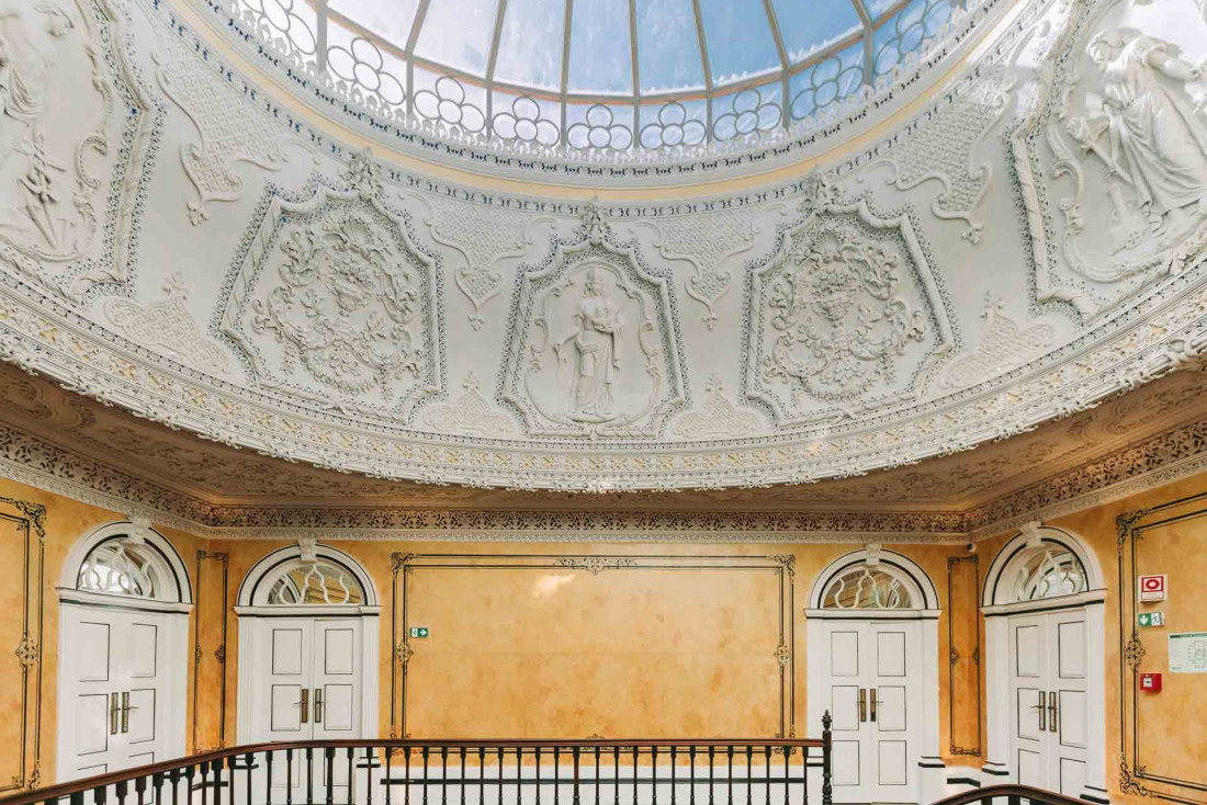 Torel Palace Porto | Verrière centrale © DR