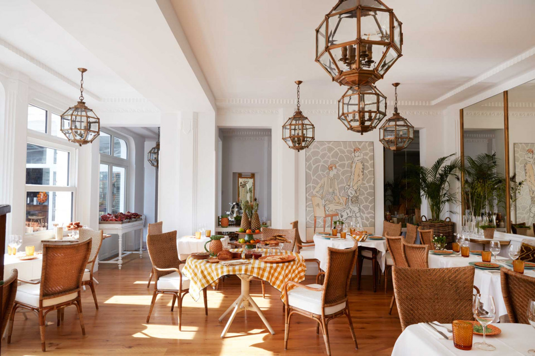 La Palmeraie | Ici, le chef Maxime Bobin met en avant tous les bienfaits de l’Océan, et adore cuisiner les poissons et les crustacés © La Palmeraie