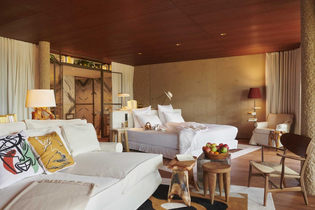 Les chambres bohèmes-chic de Lily of the Valley sous le soleil méditerranéen © DR