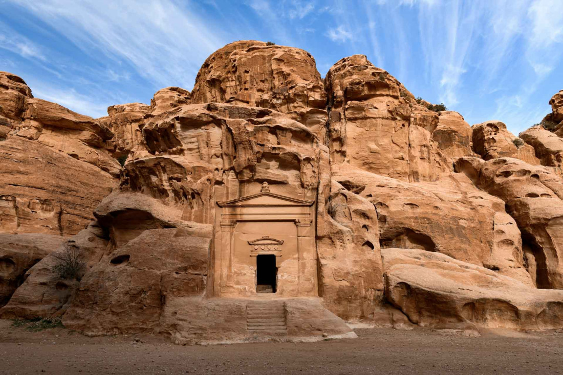 Le site de Little Petra © DR