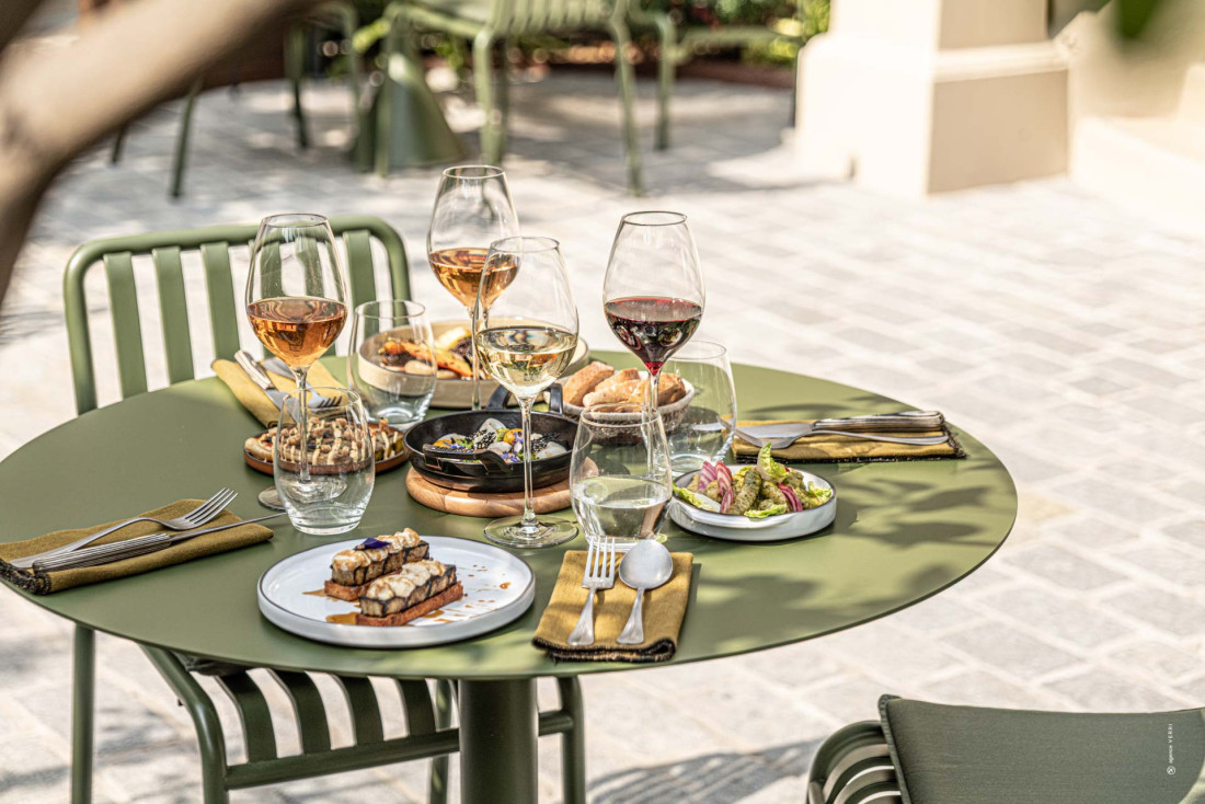 Le restaurant de Narbonne à l'Hôtel Mosaïque © DR