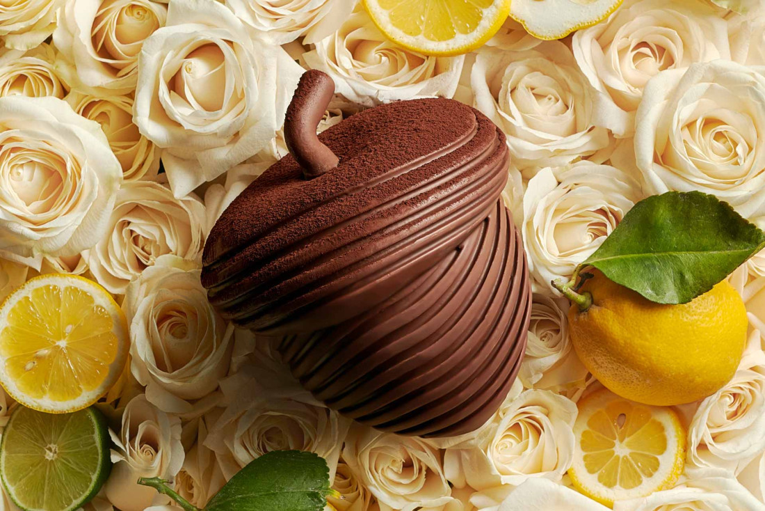 L'œuf cazette de Michael Bartocetti au George V © George V