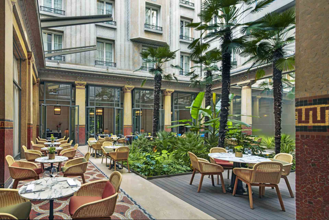 Le patio du Prince de Galles, a Luxury Collection Hotel